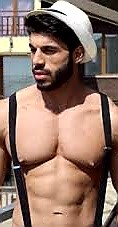 barrypexsblog:  Fiki. Bulgarian Sexy, Sweaty Muscle Model &amp; Pop Singer.