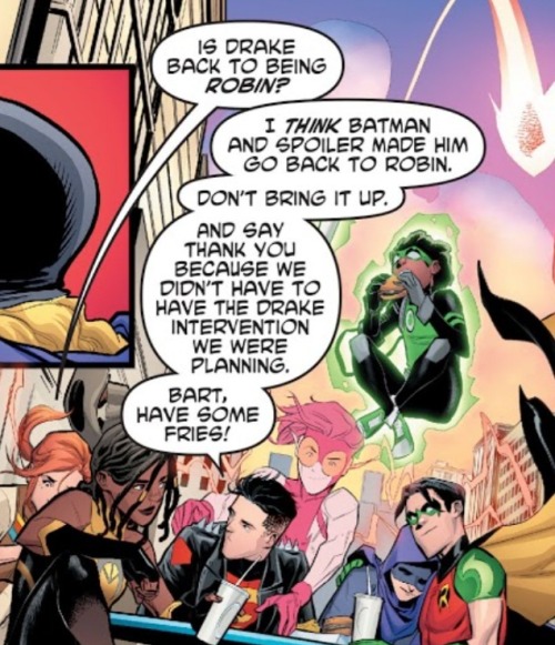 So I Was Reading Nightwing #73 And Thought This Exchange Seemed Familiar: