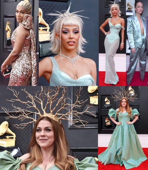 Grammy 2022 - fave looks ♥️~St. Vincent, Chrissy Teigen, Tiffany Haddish, Doja