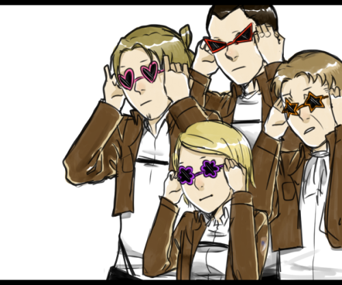 ask-rivailles-squad:be cool.(they lessen the burn, and they’re stylish.)
