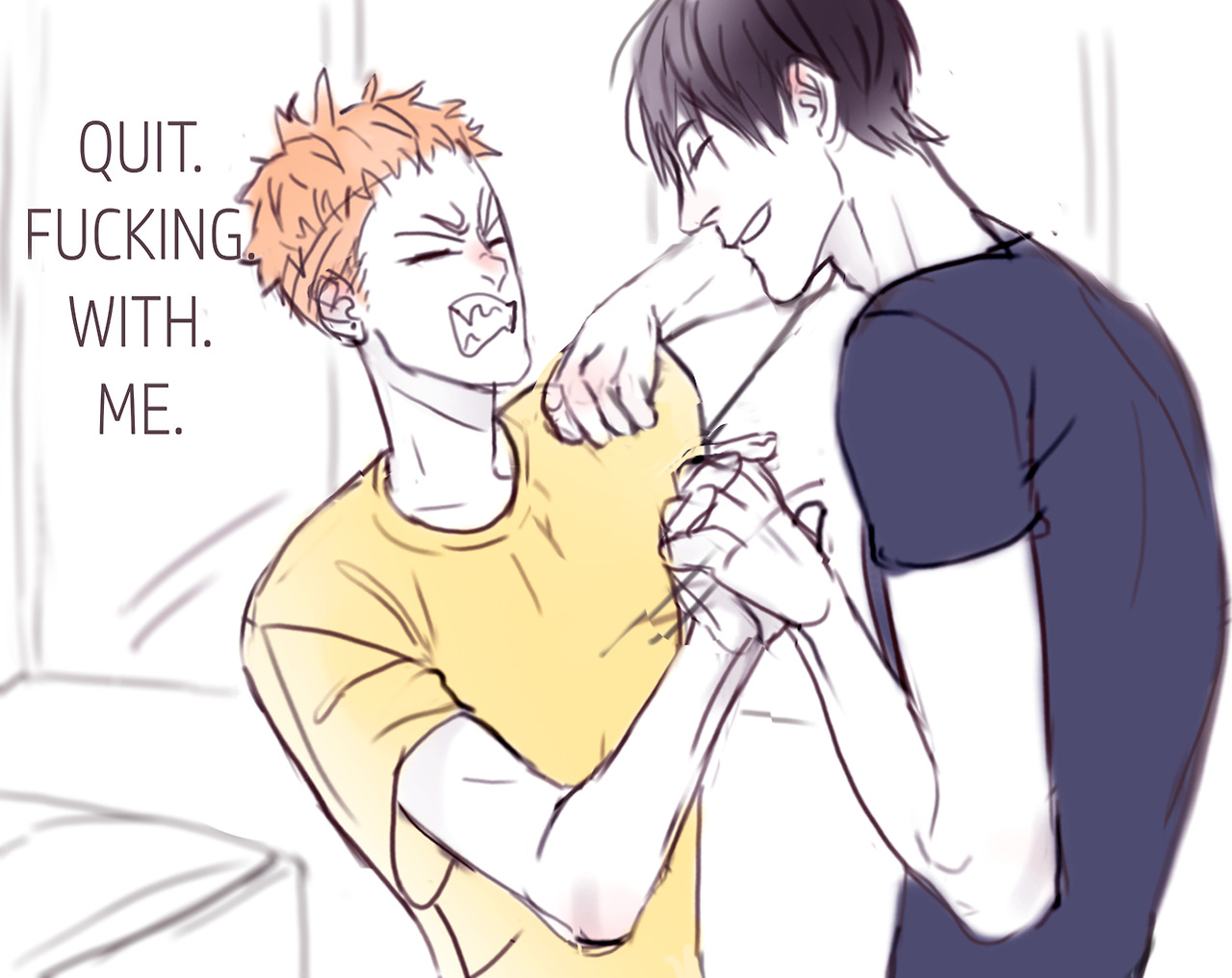 guanshanbabyfox: ringo-smile:   I think He Tian getting emotional and loosing his