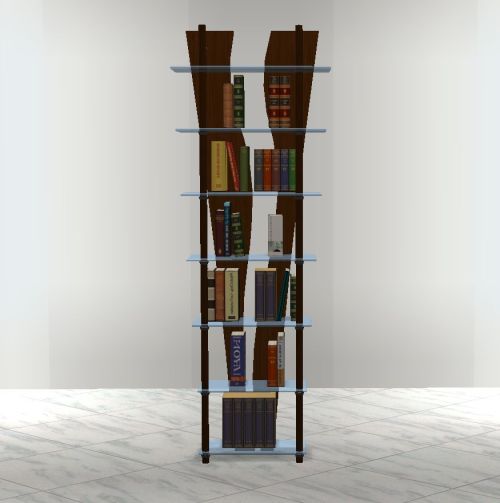 This may look like the base game bookcase (it is a repositoried clone) but it offers special functio