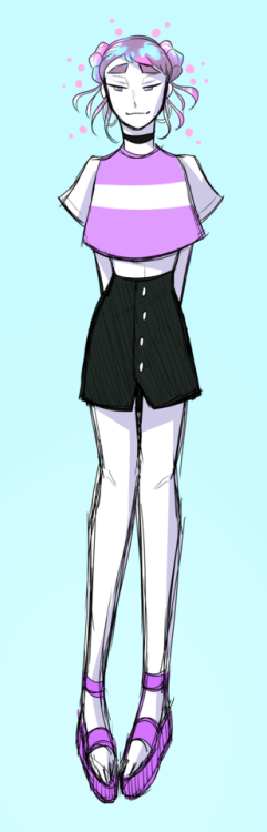 hnk oc, rainbow amethyst!