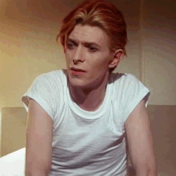 bowiesclockworkorange:  David Bowie in The