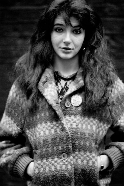 A young Kate Bush, 1978. © Anton Corbijn/Contour