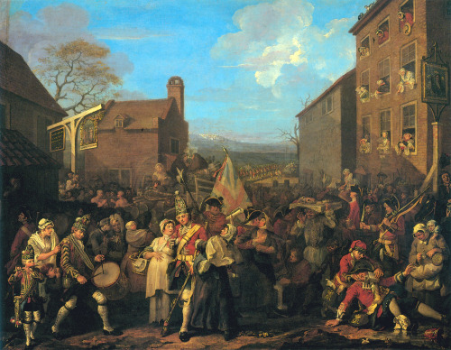 winterr-reise: The March of the Guards to Finchley - (x)William Hogarth1750