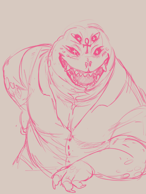 Trying To Figure Out How I Wanna Draw Heket