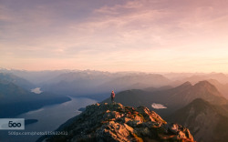 morethanphotography:  Golden Ears Sunrise by elizabethgadd