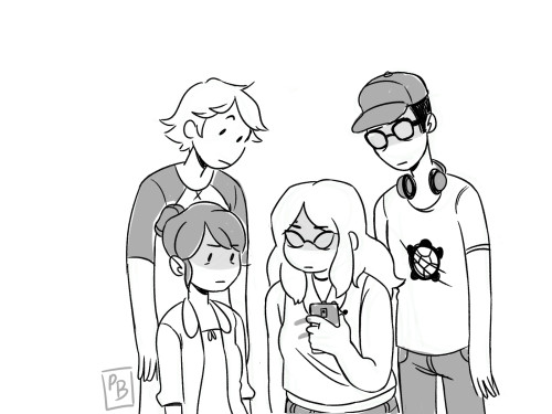 pepper-bottom:It’s because he’s a model and a weeaboo obviouslyI just want more of the squad hanging