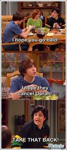 But seriously if you don't love Drake & Josh there's something wrong with you, I mean