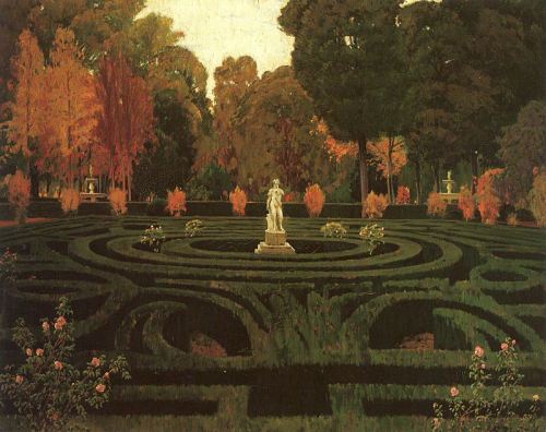 Porn Santiago RusiÃ±ol.Â The Old Faun.Â 1912. photos