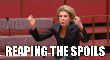 s-e-e-k-e-r-s: abcnewsintern:  I couldn’t find a GIF of Michaelia Cash’s meltdown in the Senate last