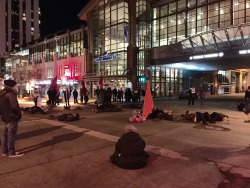 Kangarudy:  Peaceful Protestors In Downtown Denver. 4 1/2 Minutes Of Laying In The