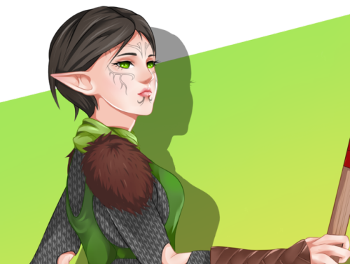 esperede: MERRILL | DRAGON AGE 2   “Ma vhenan… you really are crazy aren’t you? If you’re not afraid, then… neither am I”   