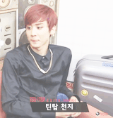 minhyukkiex:  천지(ノ￣▽￣)ノ┻┻