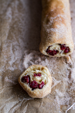 fullcravings: (Idiot Proof) 5-Ingredient Cranberry + Brie Cinnamon Sugar Puff Pastry Swirls 