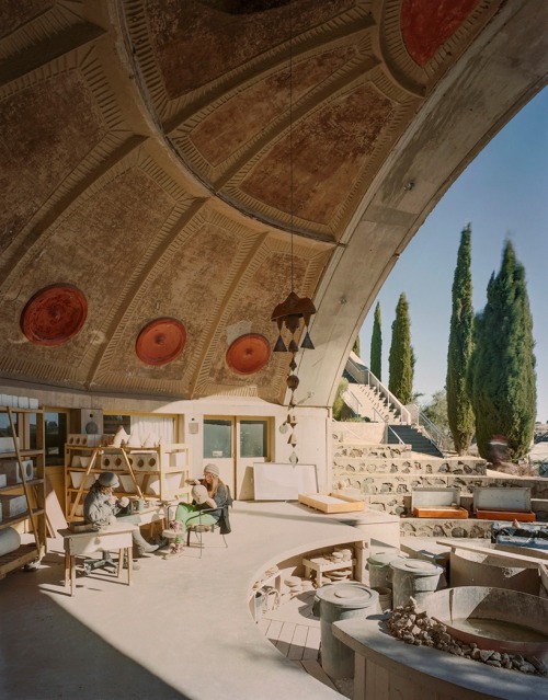 Porn photo setdeco:PAOLO SOLERI, Arcosanti, Desert Town,