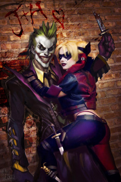 imthenic:  Joker and Harley 4eva By Justin