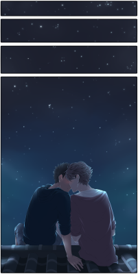 gezeit:  Happy Birthday, Tooru… Because stargazing is a Birthday tradition with them. And noone can convince me otherwise. Also: more gentle Iwa… &lt;3  Yes yes… my first year in this fandom, I went with the traditional Oikawa birthday theme. (◡‿◡✿)