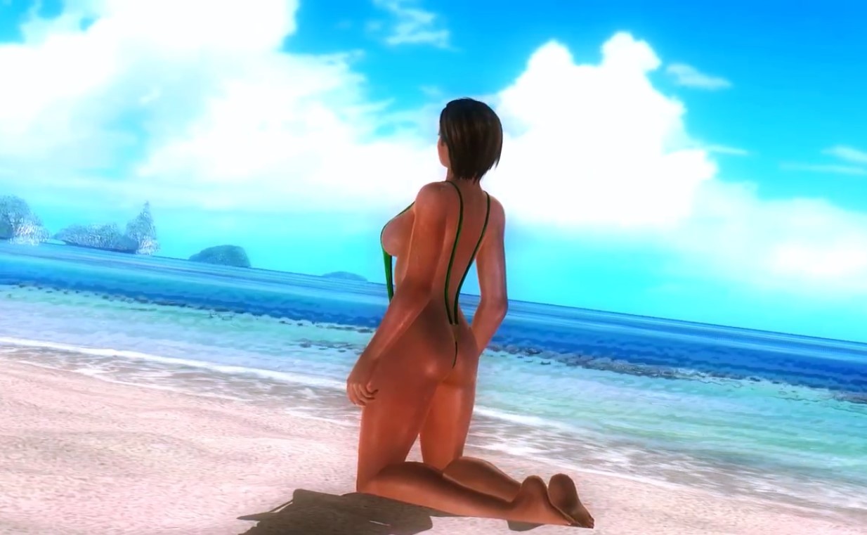 doa-photolove-88:  Lisa is warming on the sun ^^ 