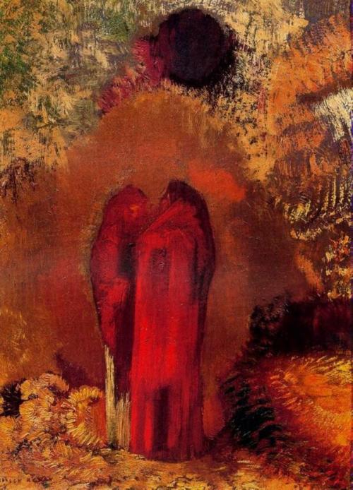 blkcowrie:Silence • Odilon Redonabsolutely STUNNING work here. oozing gorgeousness and sticky with s