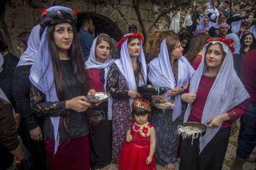 ezidxan:2017: One day before Çarşema Sor (Red Wednesday) which is the Êzîdî New Year