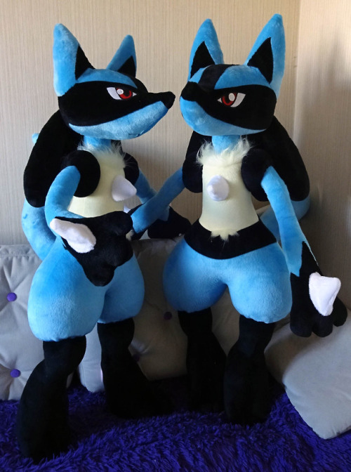 life size lucario plush