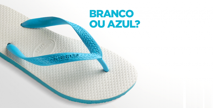 Marca de sandálias aproveita e tira sarro com “mistério do vestido”
A famosa Havaianas aproveitou da repercussão sem necessidade do mistério do “vestido que muda de cor”, pra tirar um sarro.