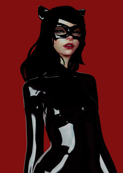 senseorsensuality:  Catwoman by CezarBrandao