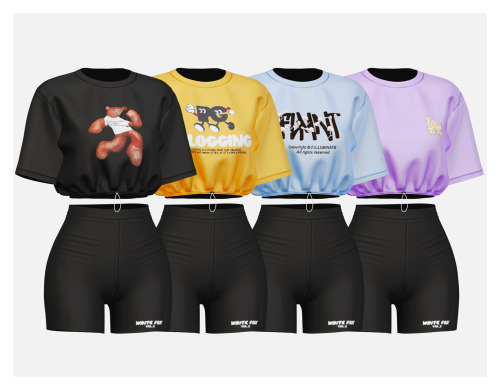 — Fox Set by PlbsimsFox Top Sportsoriginal mesh | 35 swatches | all lod’s | hq compatibl