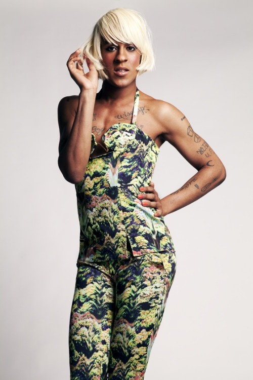 jeanpaulpaula:  MYKKI BLANCO in Kenzo for Glamcult magazine Photography Marco van Rijt Styling JeanPaul Paula Hair and make-up Yokaw Pat 