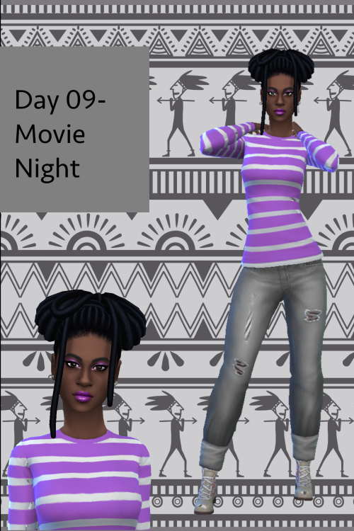 msmiki1218:10 Days with Me - Lookbook ChallengeModel: Destini Hopkins | Skin Overlay by @lamatisse |