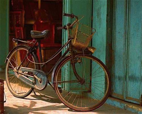 divinitatefotage: bicycle, Malaysia 8 X 10 photograph by elephantdreams (16.00 USD) etsy.me/1