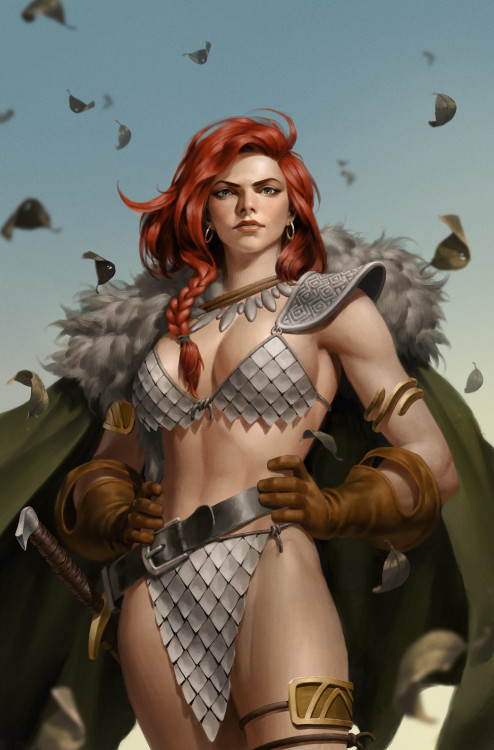 Red Sonja The Superpowers #5 Cover  Junggeun Yoonwww.artstation.com/artwork/18gVKL 