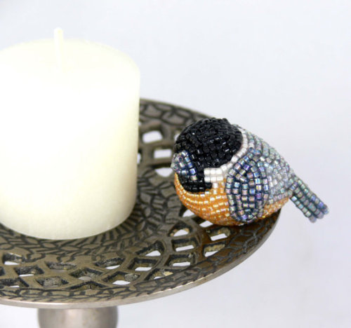 wacky-thoughts:Chickadee Miniature by MeredithDada