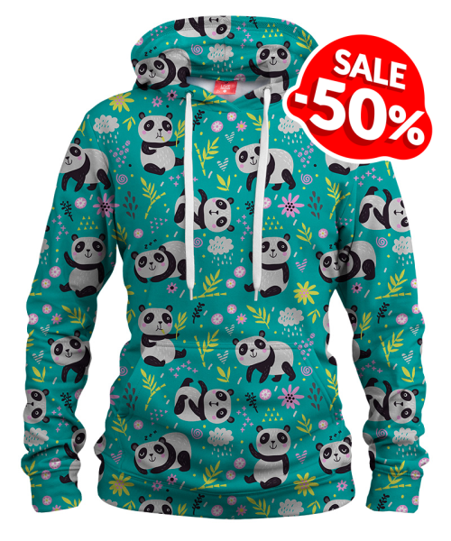 Check hoodie full of sweet pandas! ️ shop.liveheroes.com/product/pandas-pattern-hoodie-