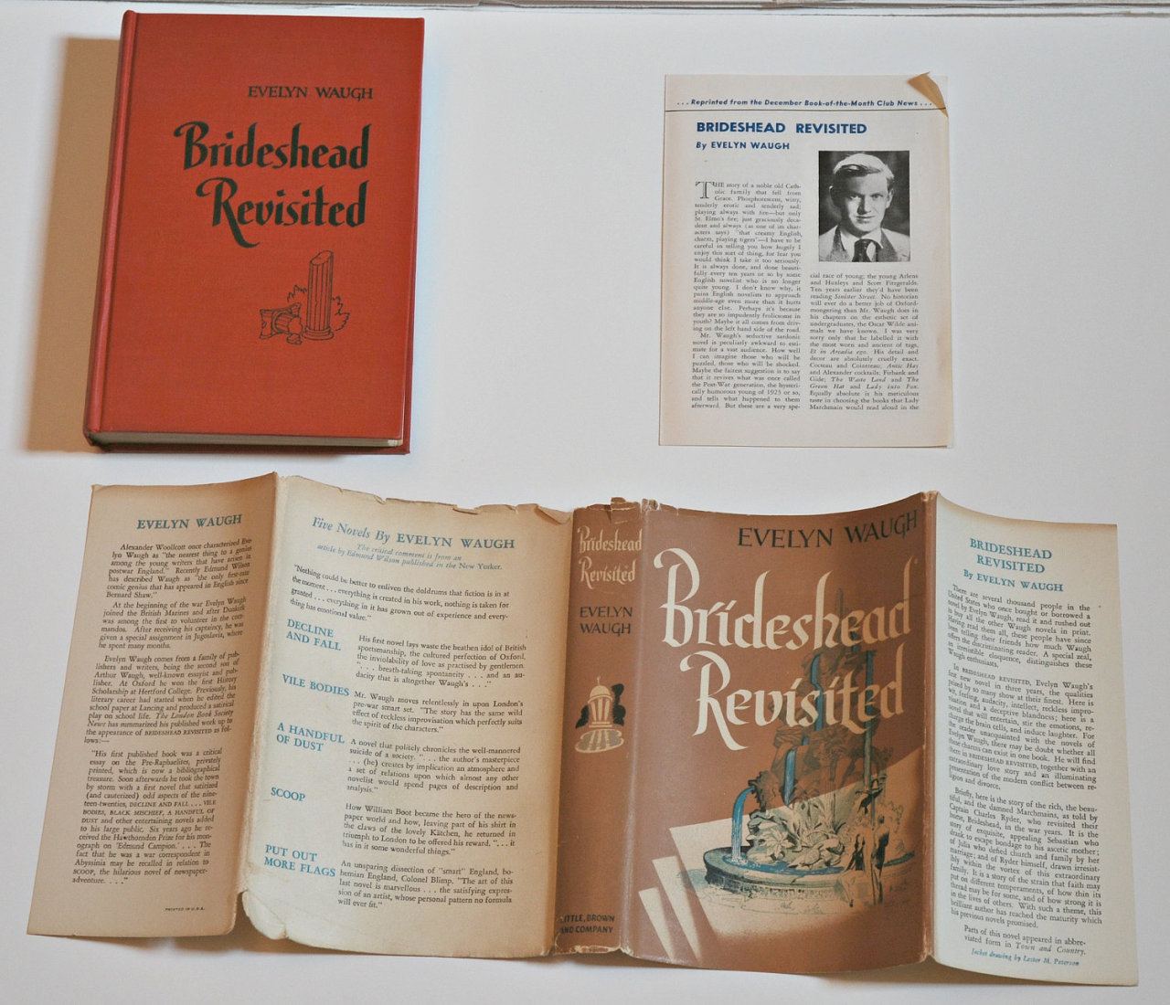 nobilior:  aeternum-contra-mundum: Brideshead Revisited first edition 1945. Red