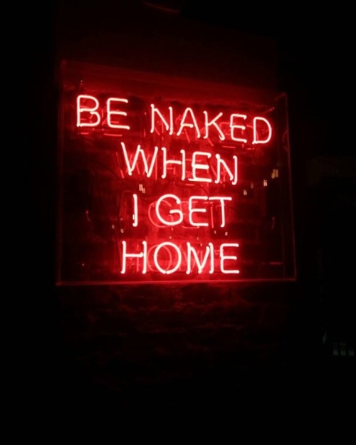 luz-natural:Be naked when I get homeA couple weeks ago I was told that the amount of clothes i had o