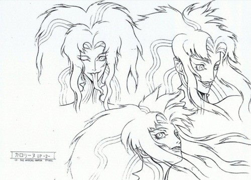 ca-tsuka:Character-design by Yutaka Minowa for “Vampire Hunter D: Bloodlust” movie direc