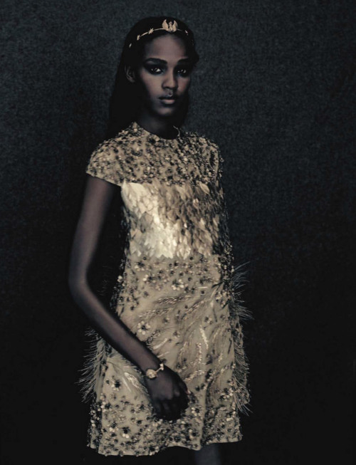 lucesolare: Leila Nda by Paolo Roversi for Vogue Italia September 2015