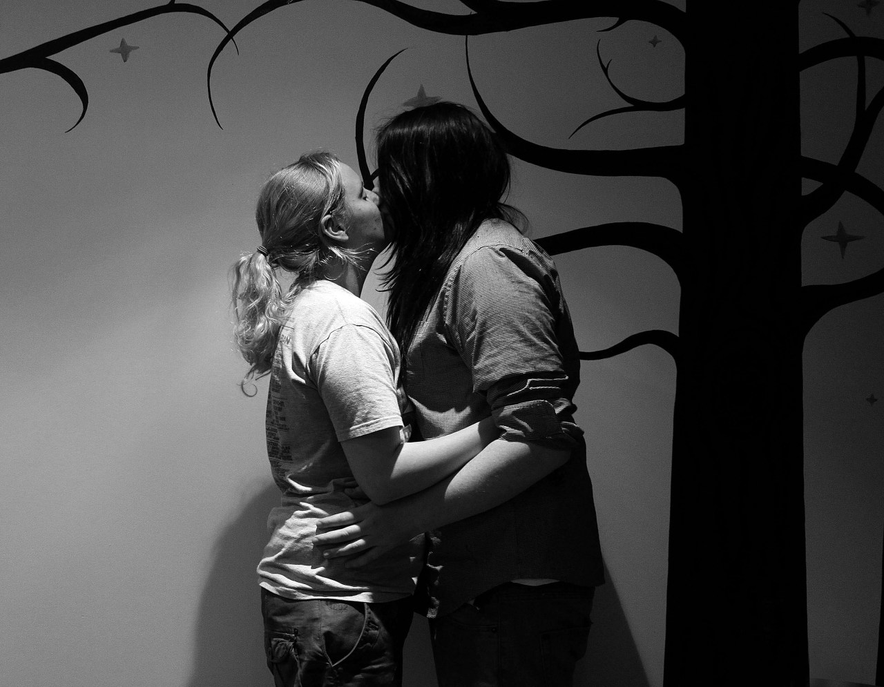adorablelesbiancouples:  My girlfriend (on the left) is adorable.