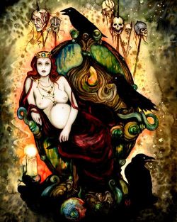 fuckyeahpaganism:  The Morrigan (Celtic)