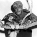 chelsamander:Lon Chaney Jr and his dog &lsquo;Moose&rsquo; 