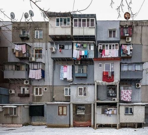 b-a-c-u:Former Hostels of the Republica factory,Sector 3, Bucharest. (70’s)