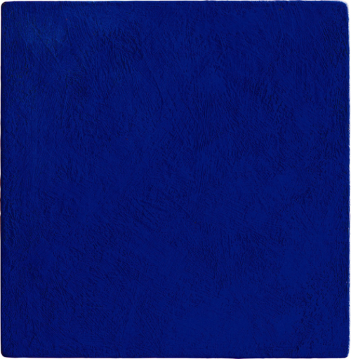 nobrashfestivity:Yves Klein, monochrome blues , 1957-1961Our year in review  (tumblr is really screw