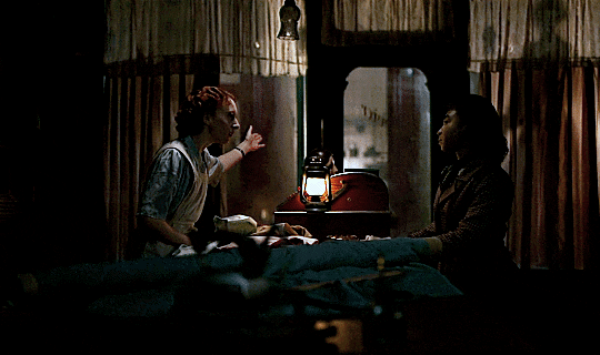 Interview With The Vampire Claudia & Madeleine Looking At Each Other