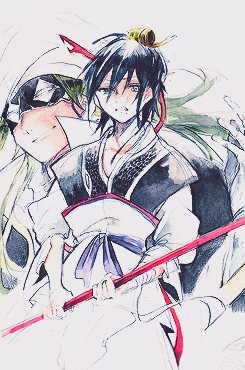 pinkustar:  【 Magi ♦ The Labyrinth of Magic 】⤏ Art by 「なしま」  
