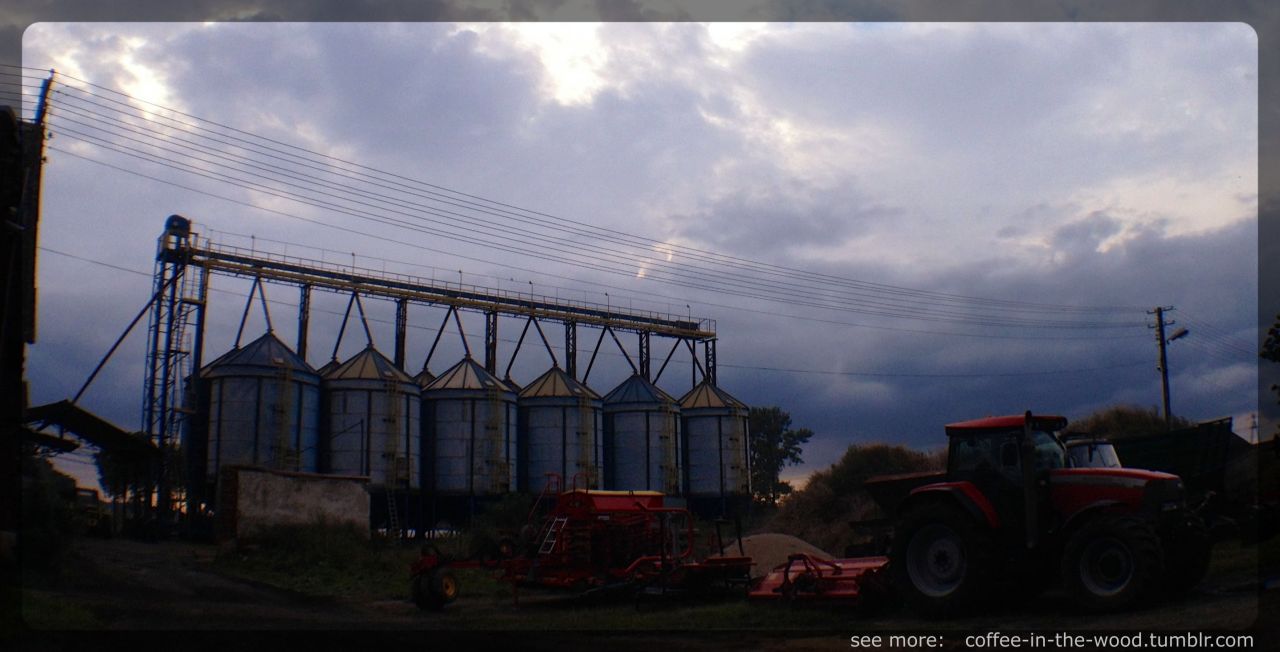 Jak tylko zobaczyłem te gigantyczne silosy wiedziałem, że muszę na nie wejść i przekonać się co widać z góry ;)
/
As soon as I saw the giant silos, I knew I had to go there and see what you can see from the top ;)