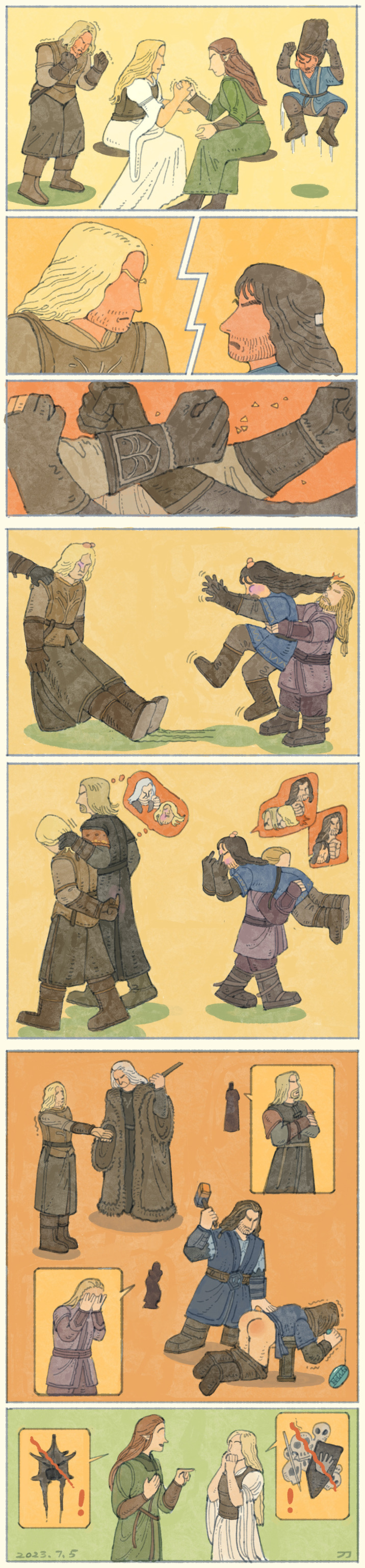 LADIES' FRIENDSHIP IN MIDDLE EARTH.