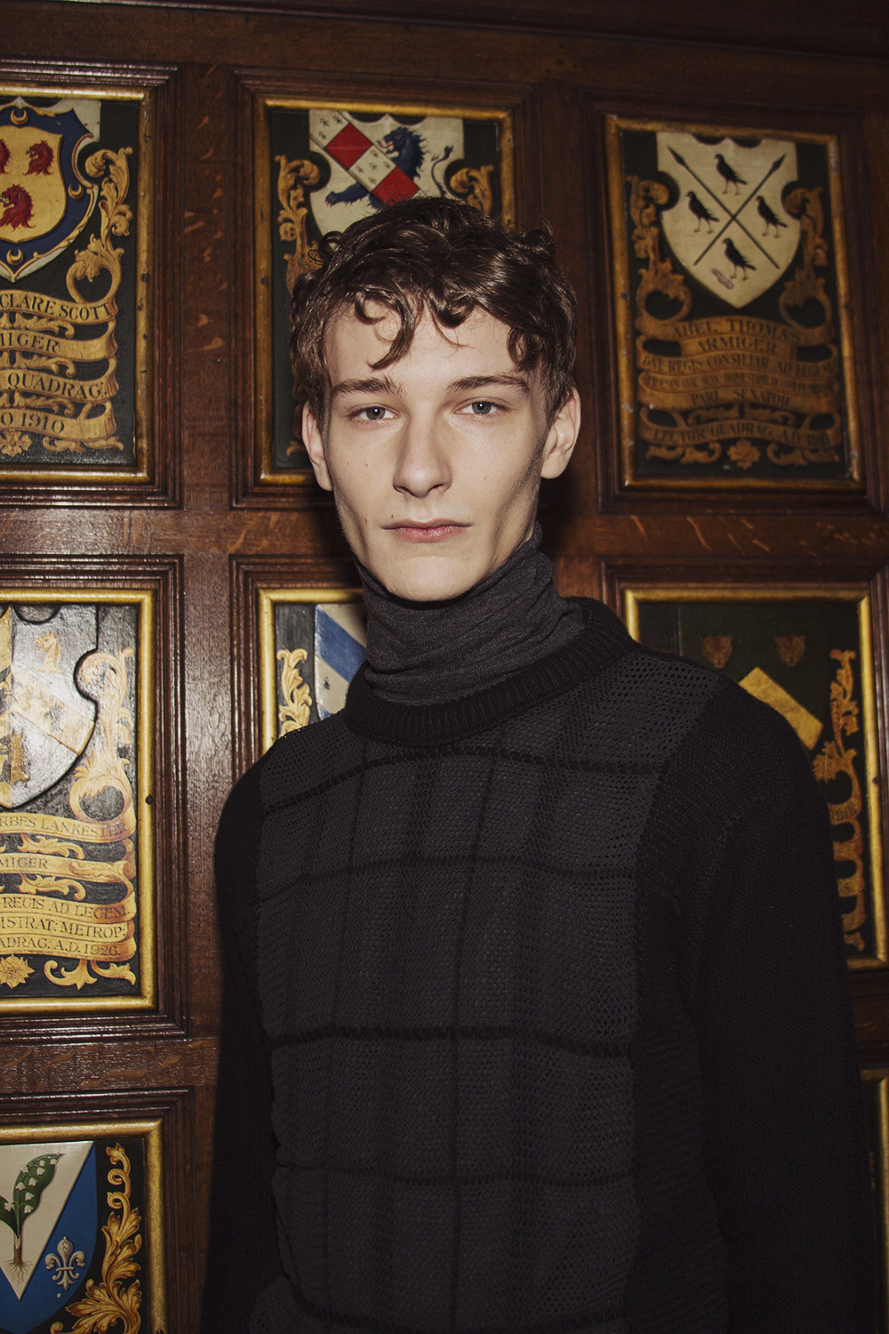 godblessmalemodels:  Pringle of Scotland F/W 15.16 backstage by Ieva Blazeviciute.